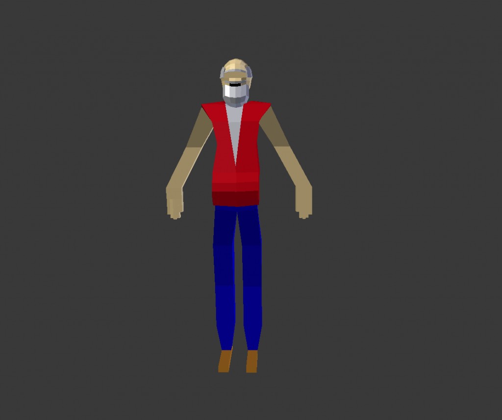 Old man with beer belly in vest preview image 1